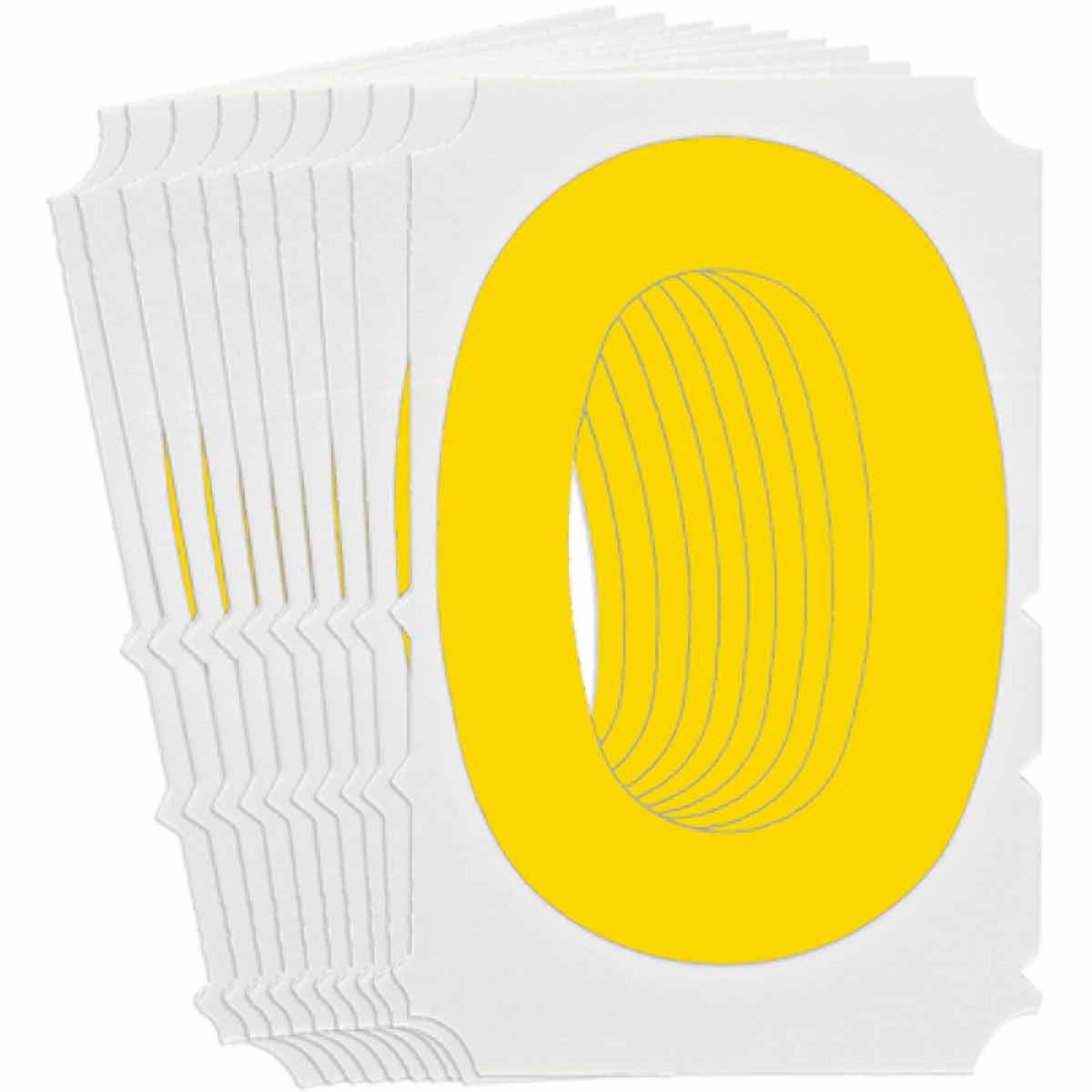 5150P-O QA 5150 Series B302 4" Lbl, O YL 10PK