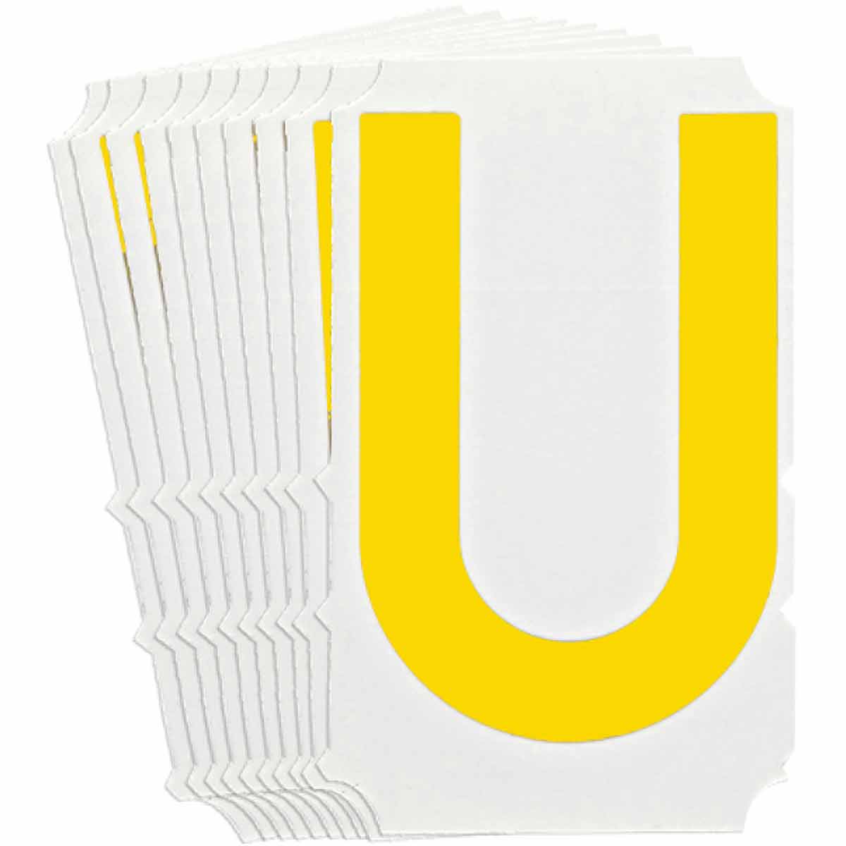 5150P-U QA 5150 Series B302 4" Lbl, U YL 10PK