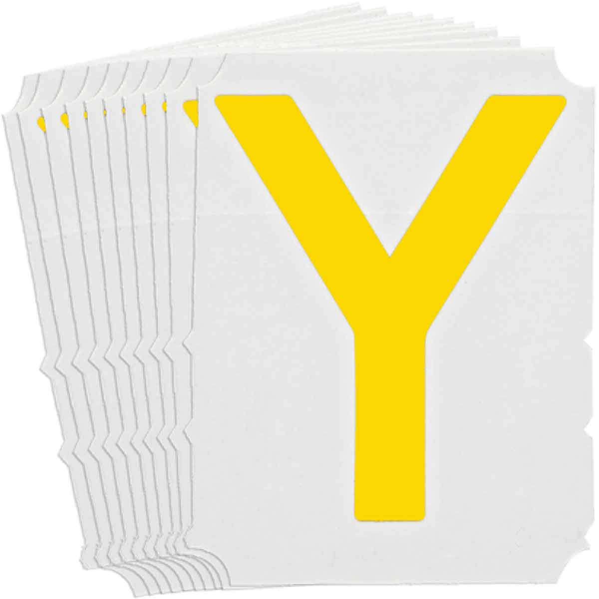 5150P-Y QA 5150 Series B302 4" Lbl, Y YL 10PK