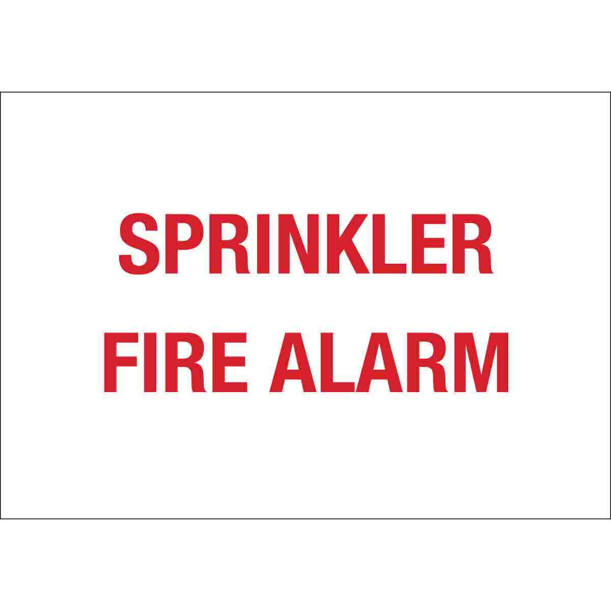 51549 B555,10H X14W, RED/WHT, SPRINKLER