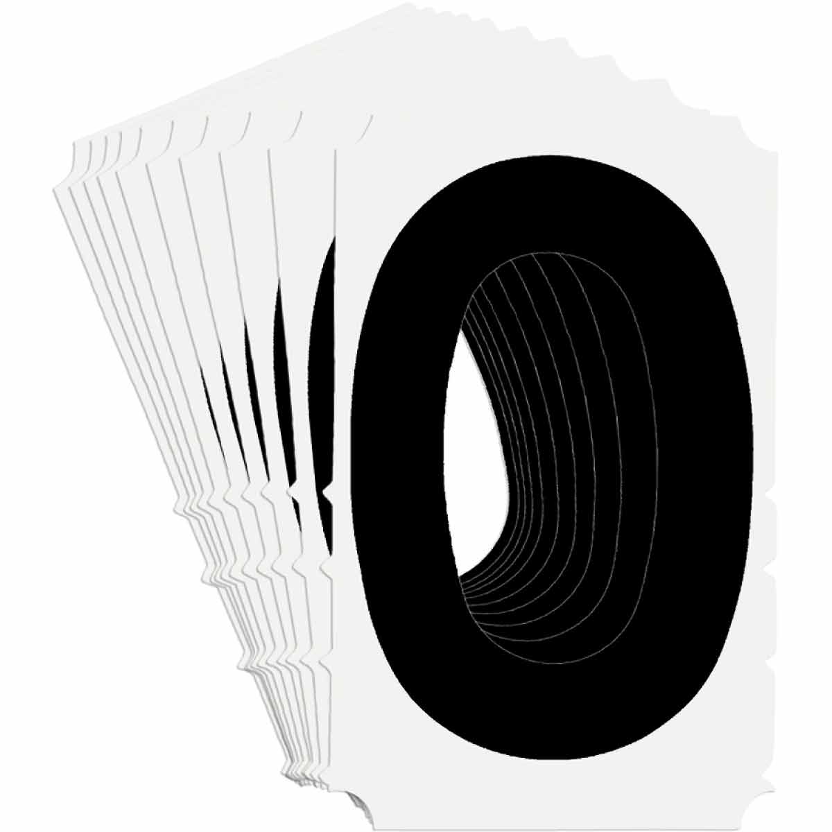 5180P-0 QA 5180 Series B302 6" Lbl, 0 BK 10PK