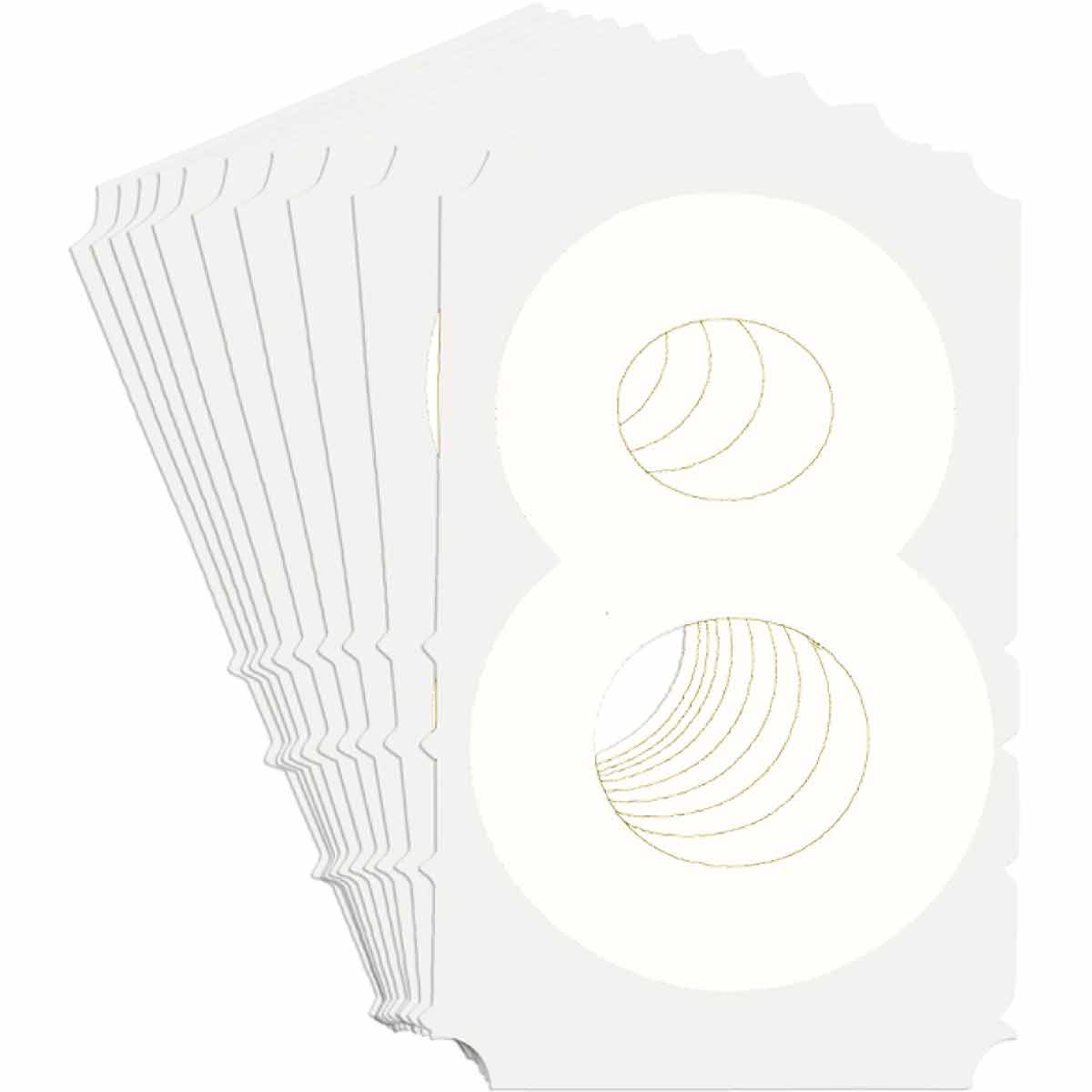 5210P-8 QA 5210 Series B302 6" Lbl, 8 WT 10PK