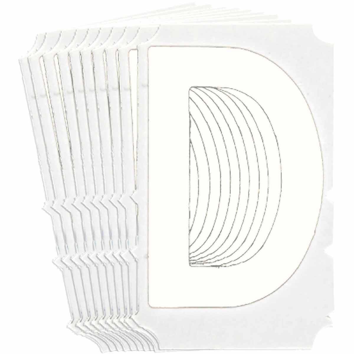 5210P-D QA 5210 Series B302 6" Lbl, D WT 10PK