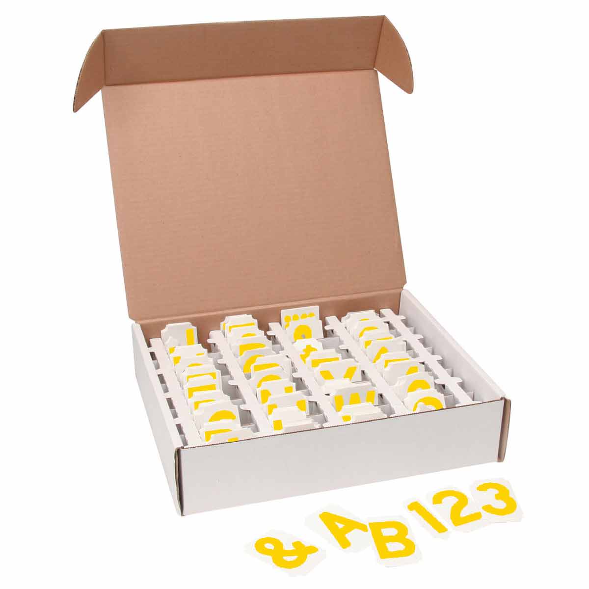 174870 QA Assorted 3" B302 Lbls YL 550 PC