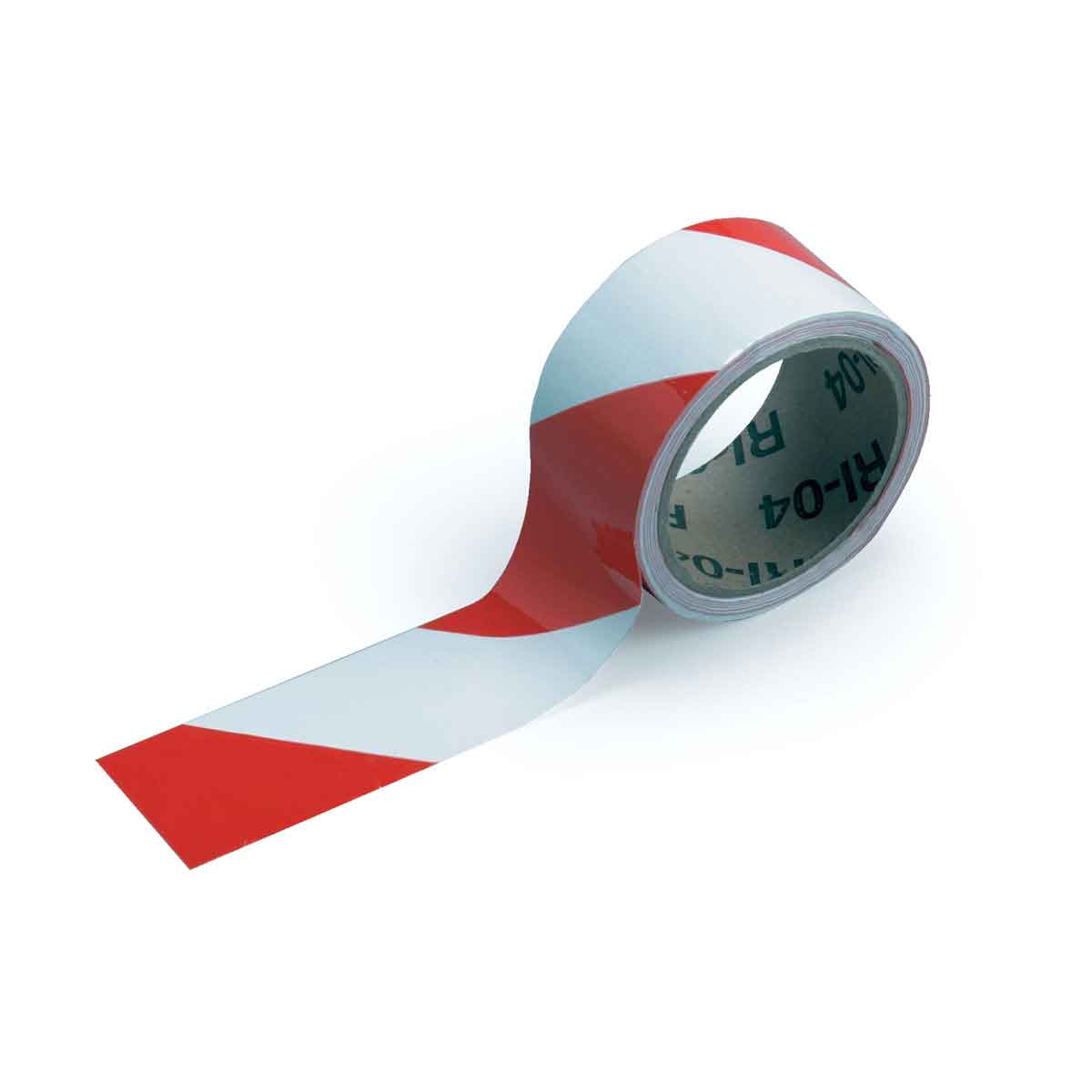 55296 RED & WHITE STRIPES 2" X 18 YD