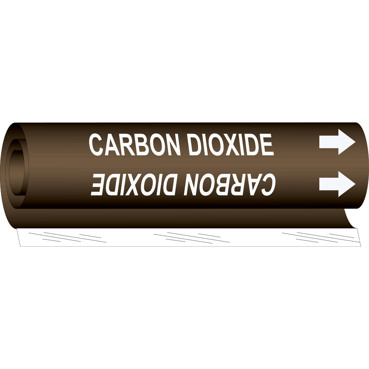 5805-O B689 5805-O WHT/BRN CARBON DIOXIDE