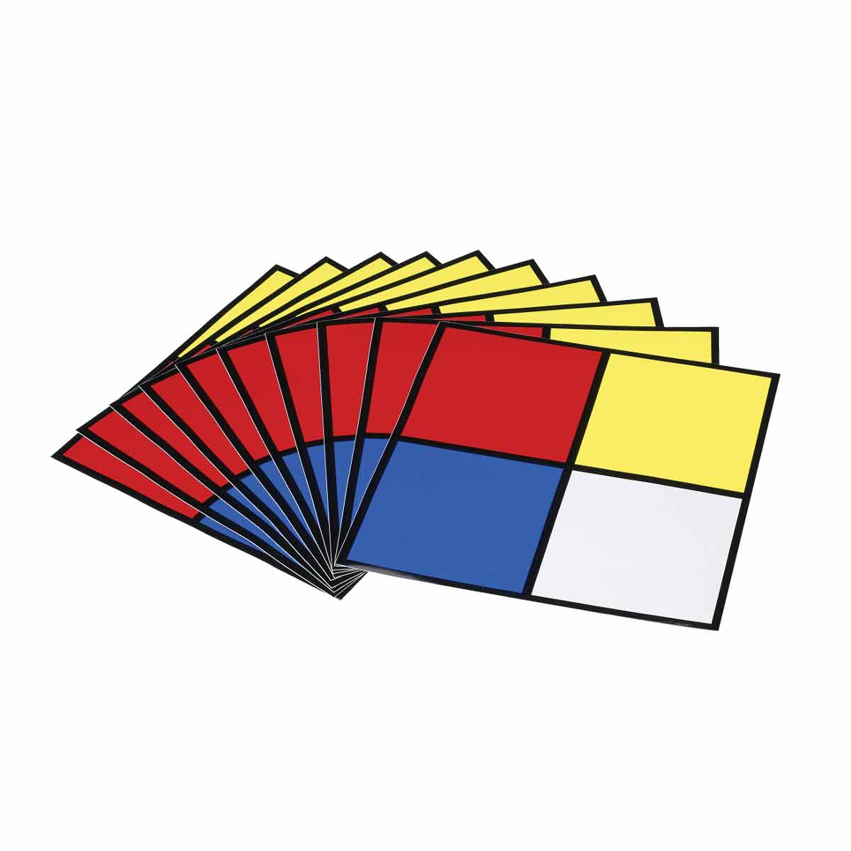 58503 BLANK HAZARDOUS COM PANEL 10/PK