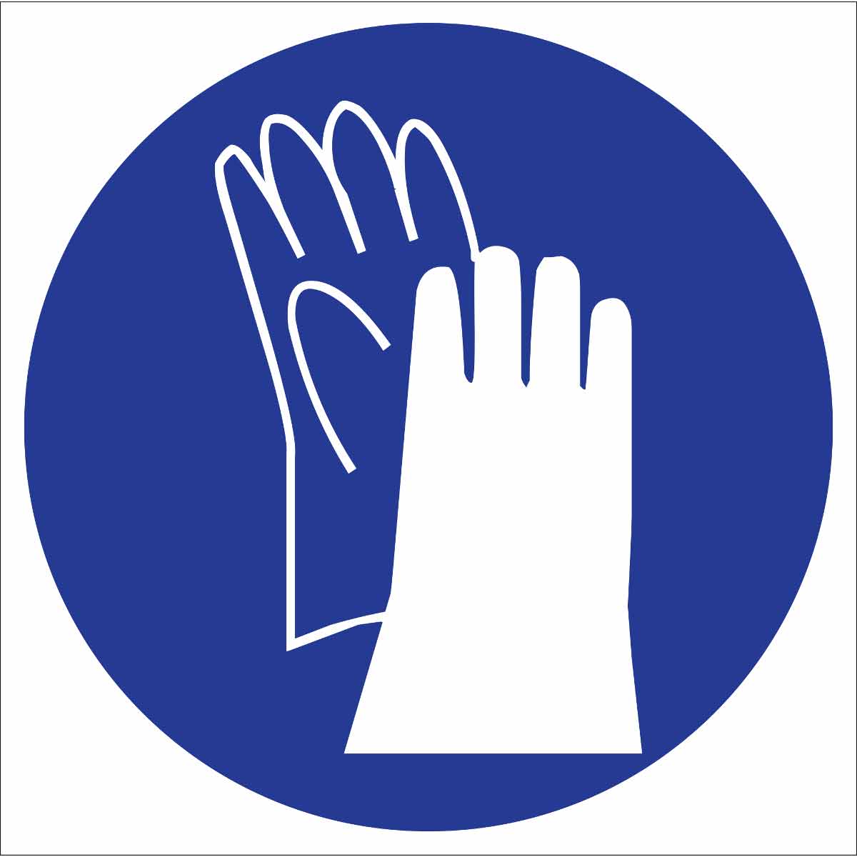 Brady Part: 58556 | Gloves Symbol Labels | BradyID.com