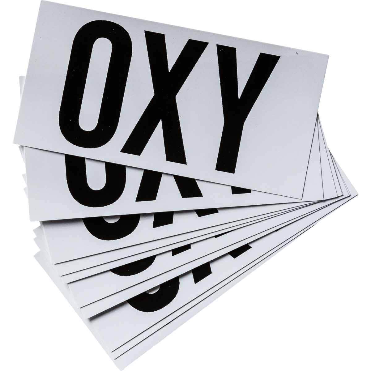 58667 HAZARD SYMBOLS FOR HAZCOM PANEL, 2", OXY