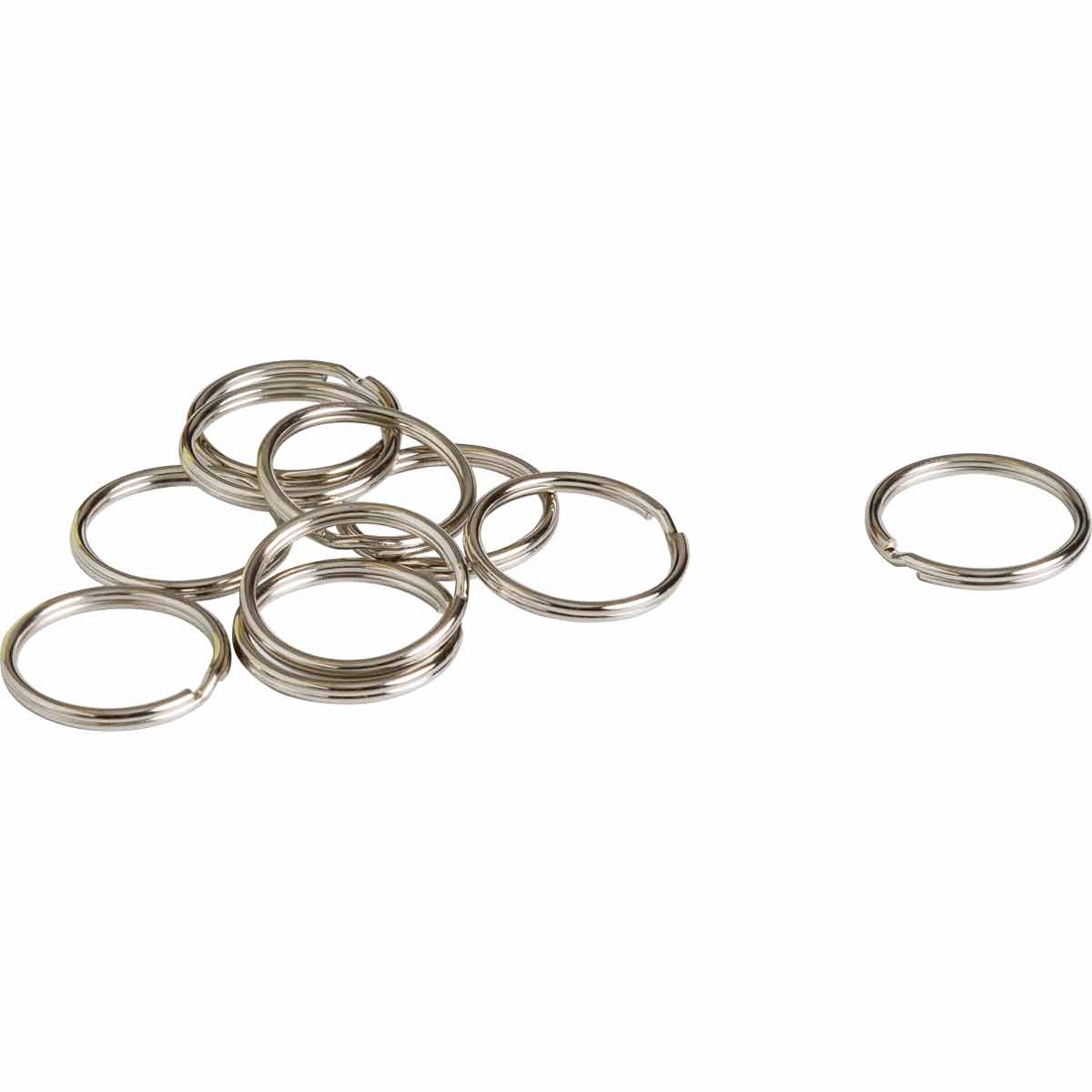 58973 NICKEL PLATED SPLIT KEY RING