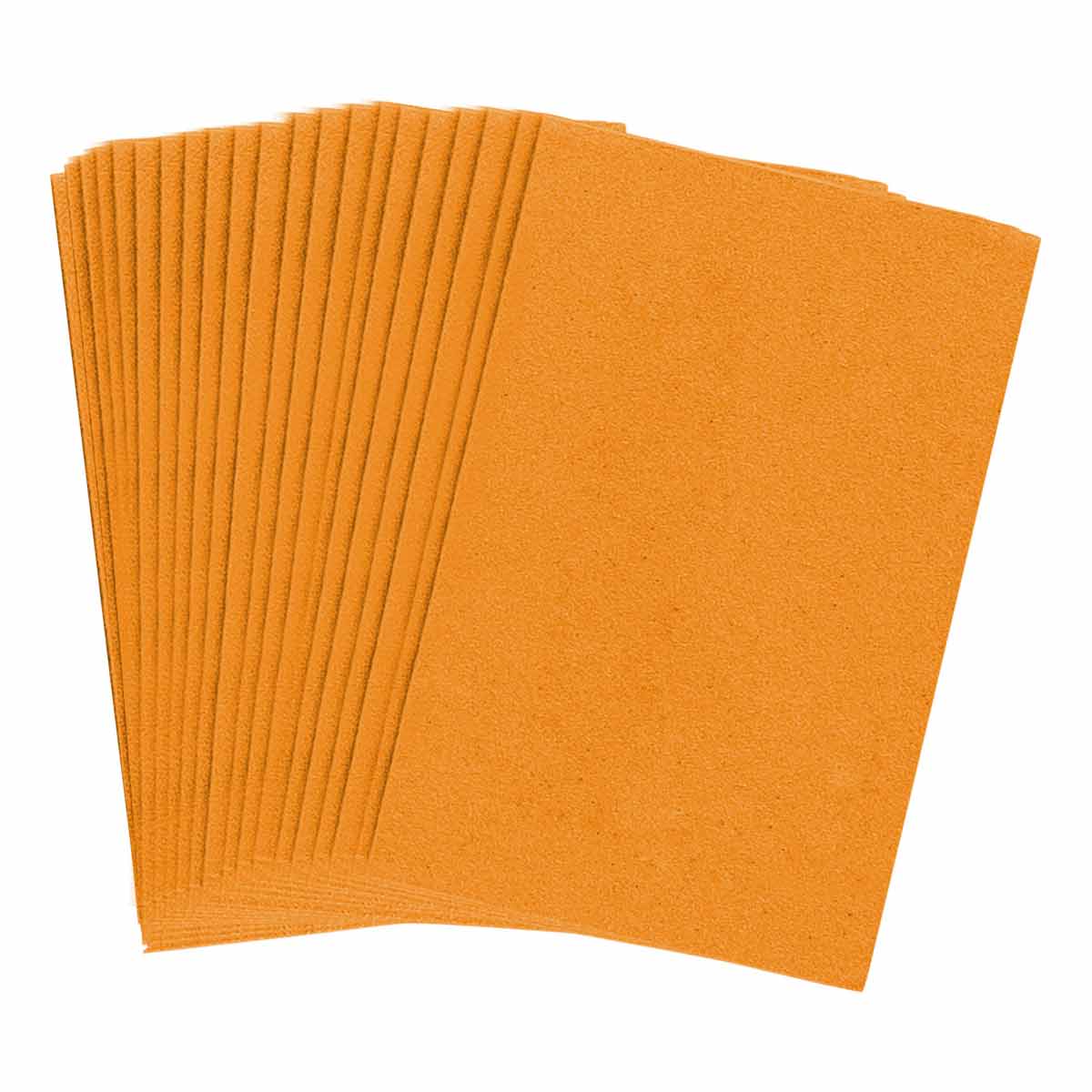 5910-BLANK 1" Reflective N&L BK on OR (Blank) 25/PK