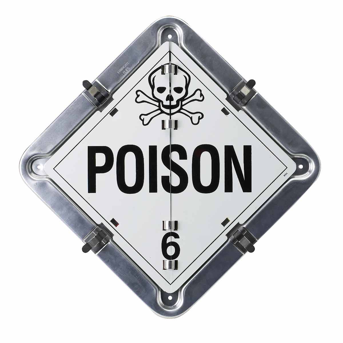 59955 FLIP-STYLE PLACARD FOR GEN. COMMODITIES