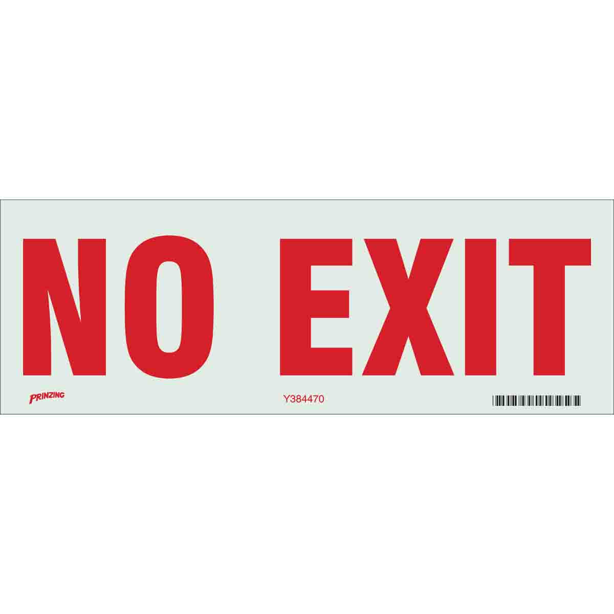 62030S PRINZ SS 3.5X10 RED/GLOW NO EXIT