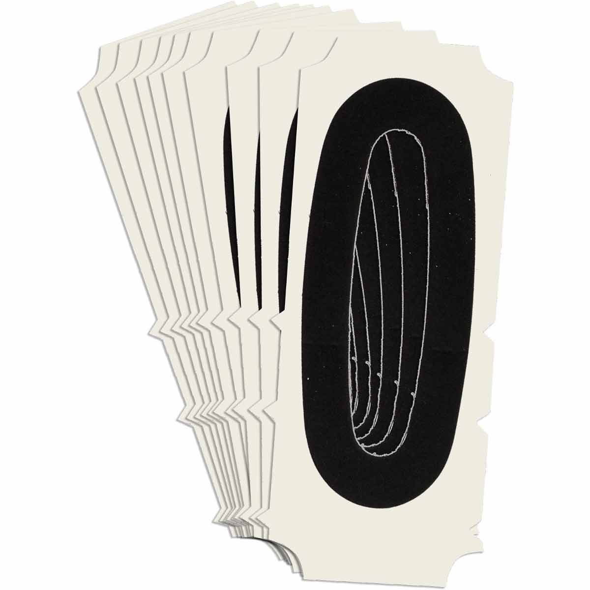 6450P-0 QA 6450 Series B302 2" Lbl, 0 BK 10pk
