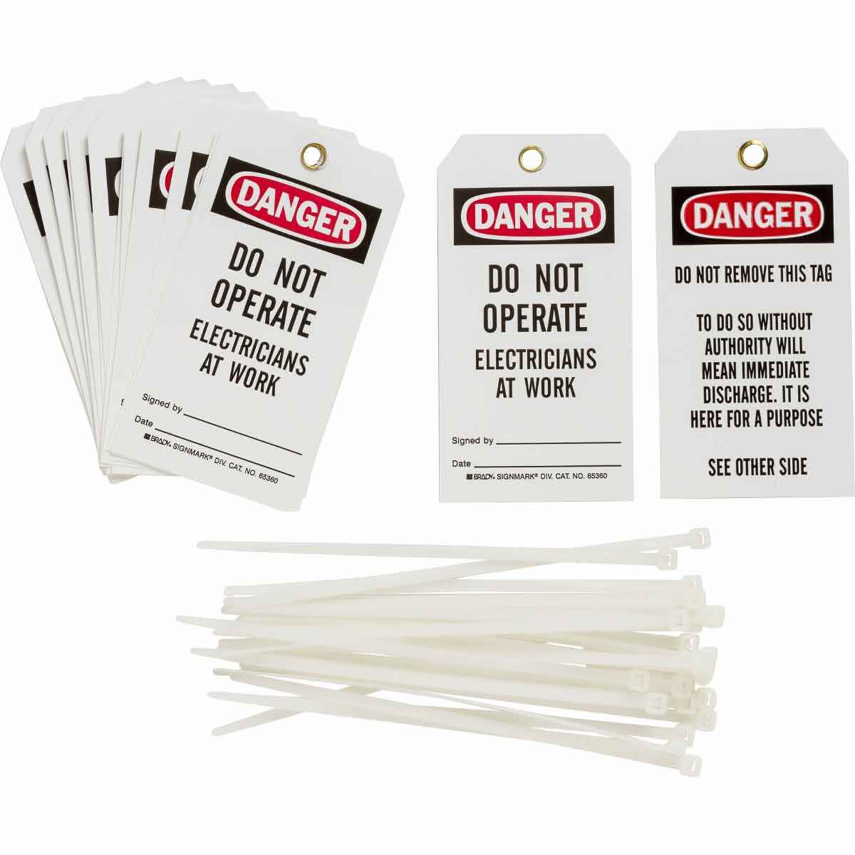 65360 TAG B851 5.75X3 BK/RD/WH 2SD REVH 25/PK