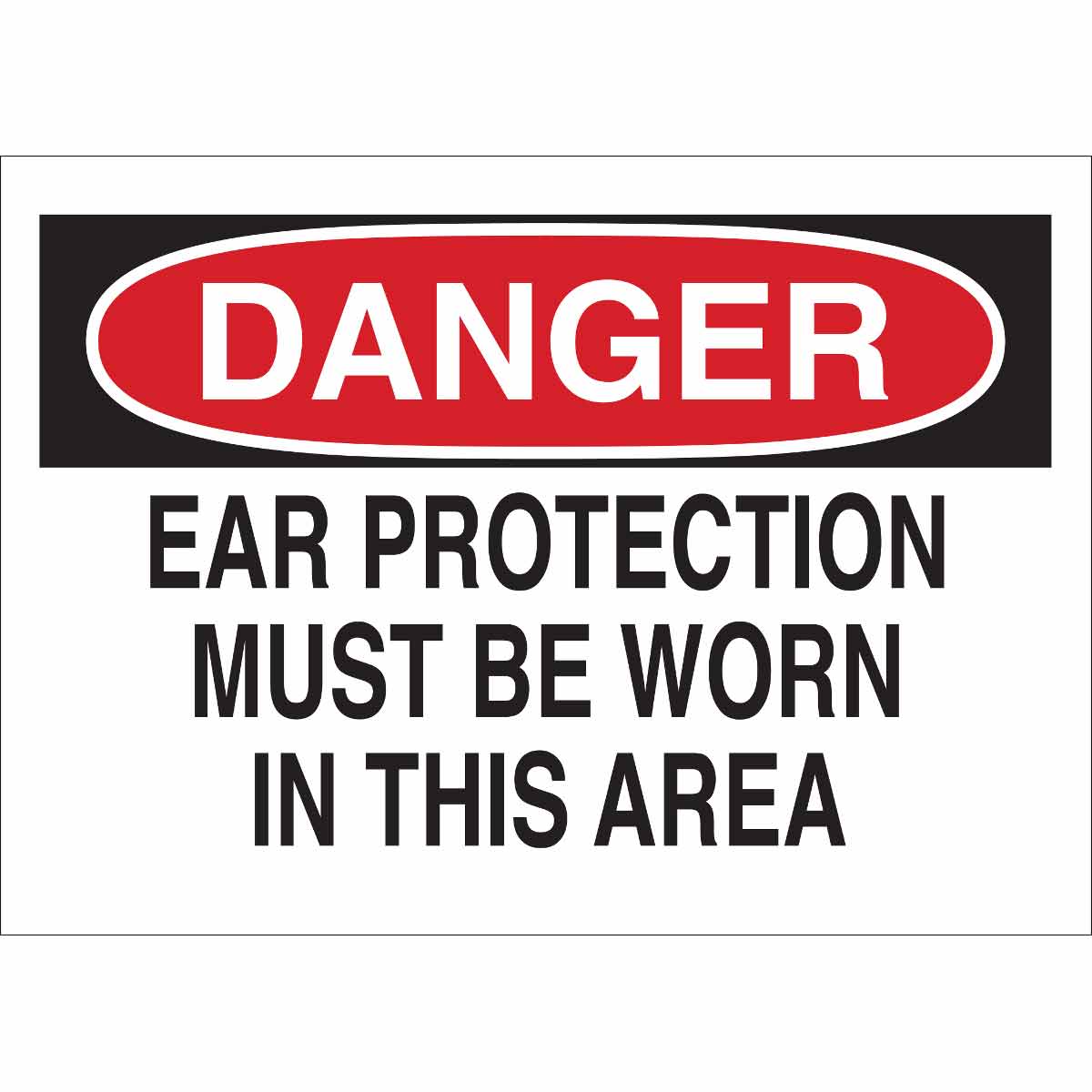 84803 B302-10X14-WK-O-DAN-EAR PROTECTION MUST