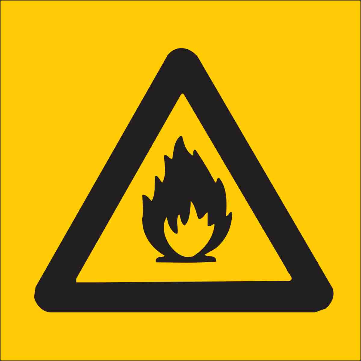 Brady Part: 88506 | Flammable Picto Sign | BradyCanada.ca