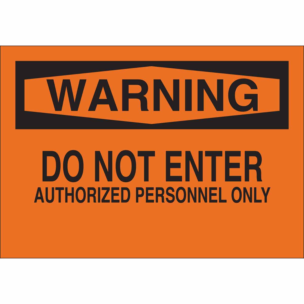 84196 ADMITTANCE SIGN