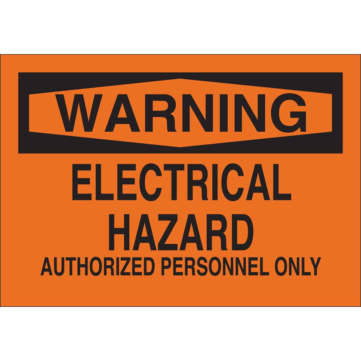 84197 B302-7X10-OK-O-WAR-ELECTRICAL HAZARD