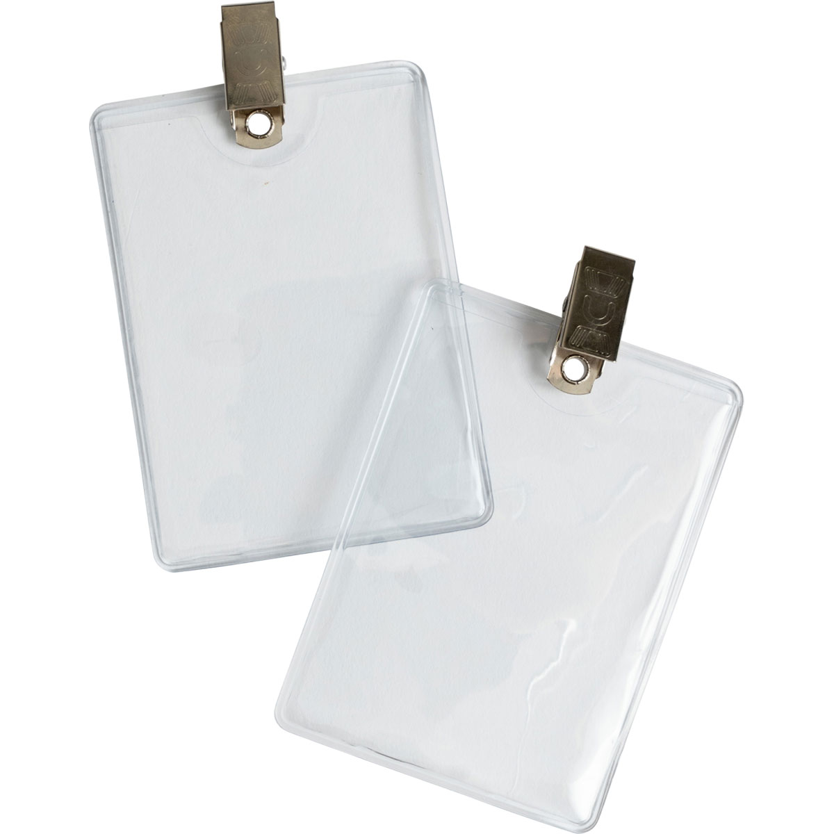 69721 BADGE HLDR-CLIP-ON-VRTCL- CREDIT/DATA SZ