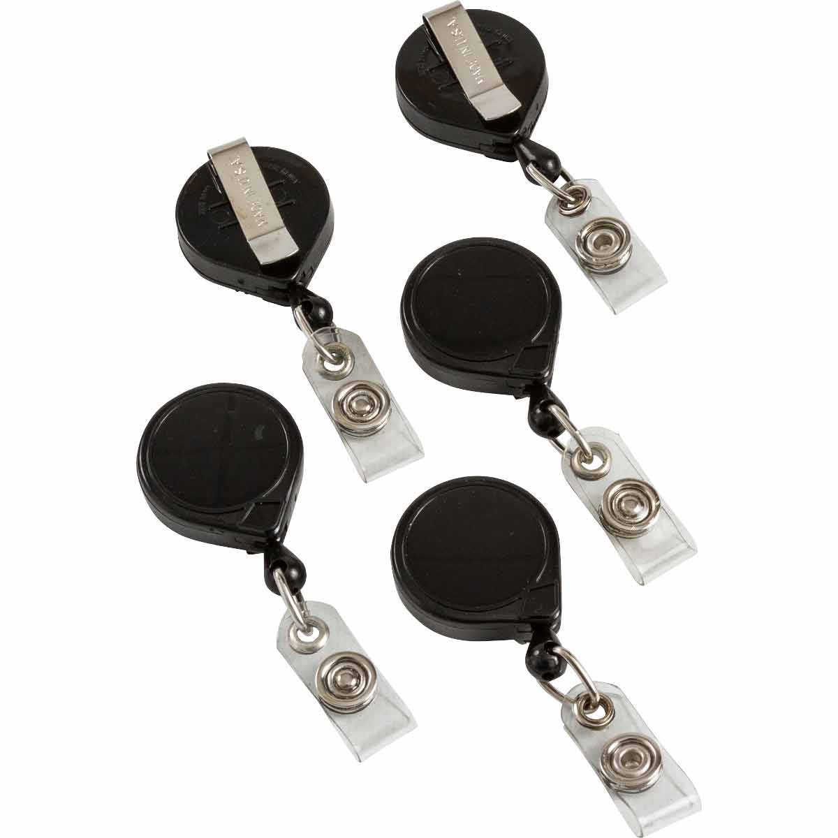 69740 MINI-BAK RETRACTABLE CARD REEL BLACK
