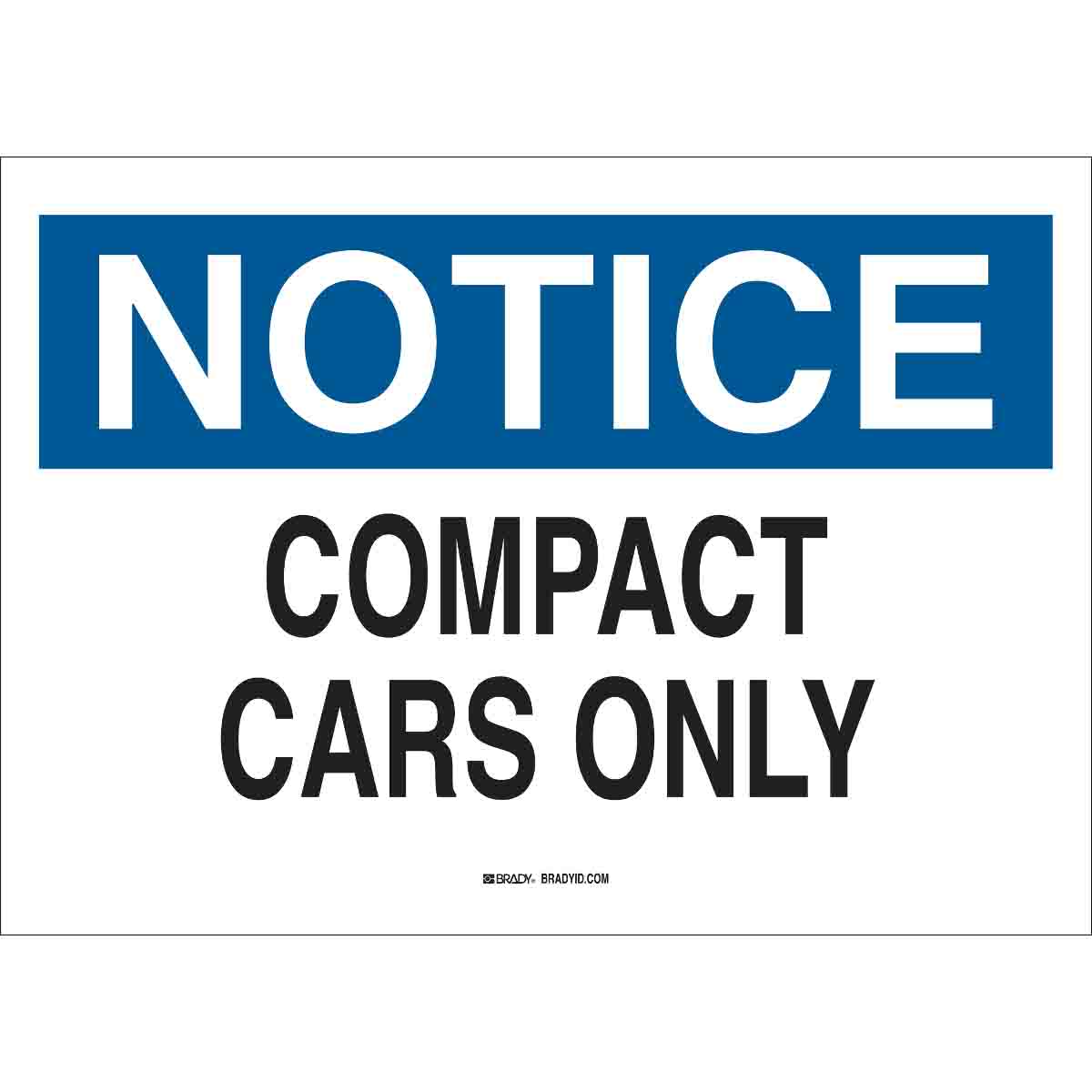 70247 B120,10X14,BLU,BLK/WHT,COMPACT CARS ONLY