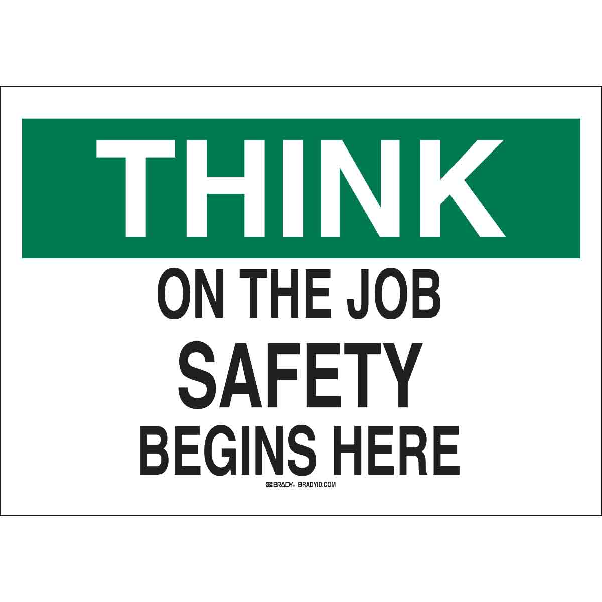 B302-10X14-WK-O-THI-ON THE JOB SAFETY