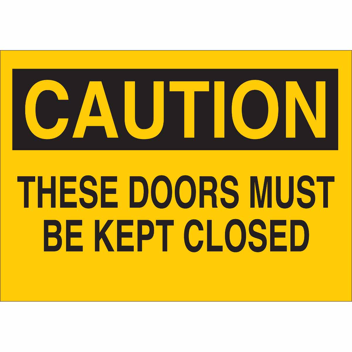 70542 B120,7X10,BLK/YEL,THESE DOORS MUST BE