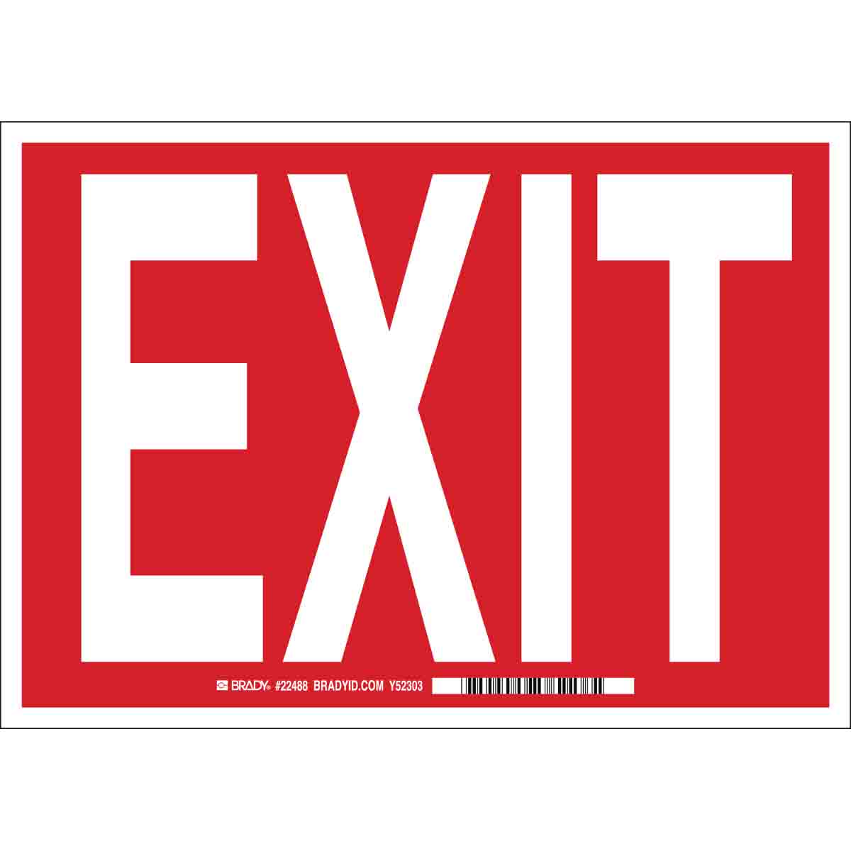 84671 B302-7X10-WG-O-7X10 WHT/RED