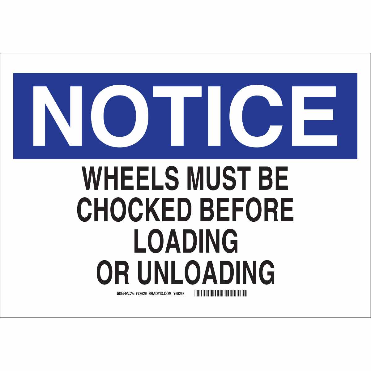 73629 WHEELS MUST BE...