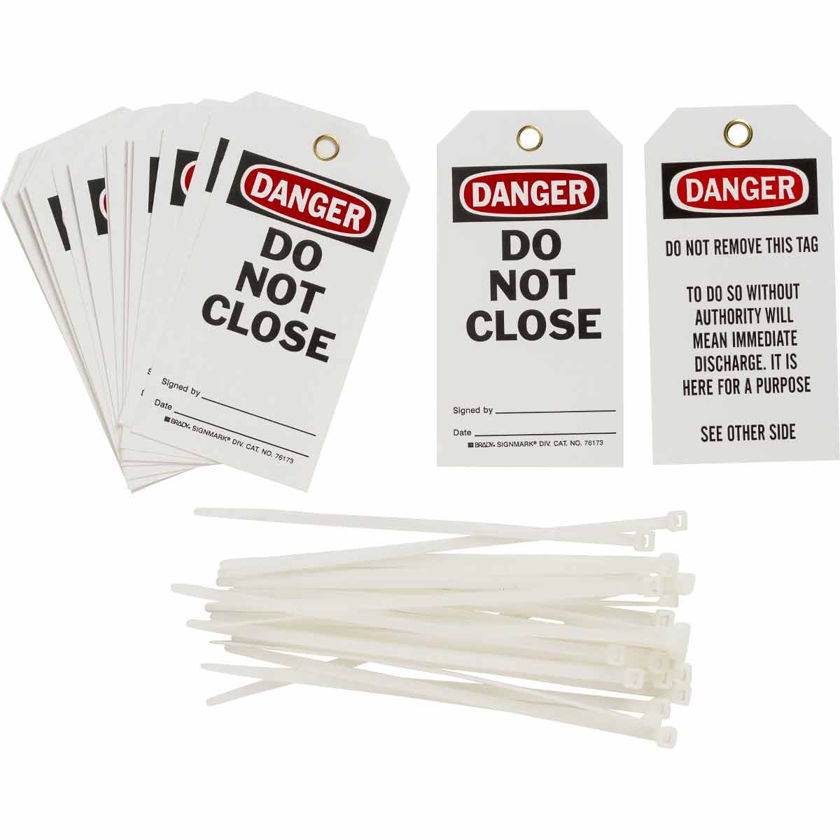 76173 TAG B851 5.75X3 BK/RD/WH 2SD REVH 25/PK