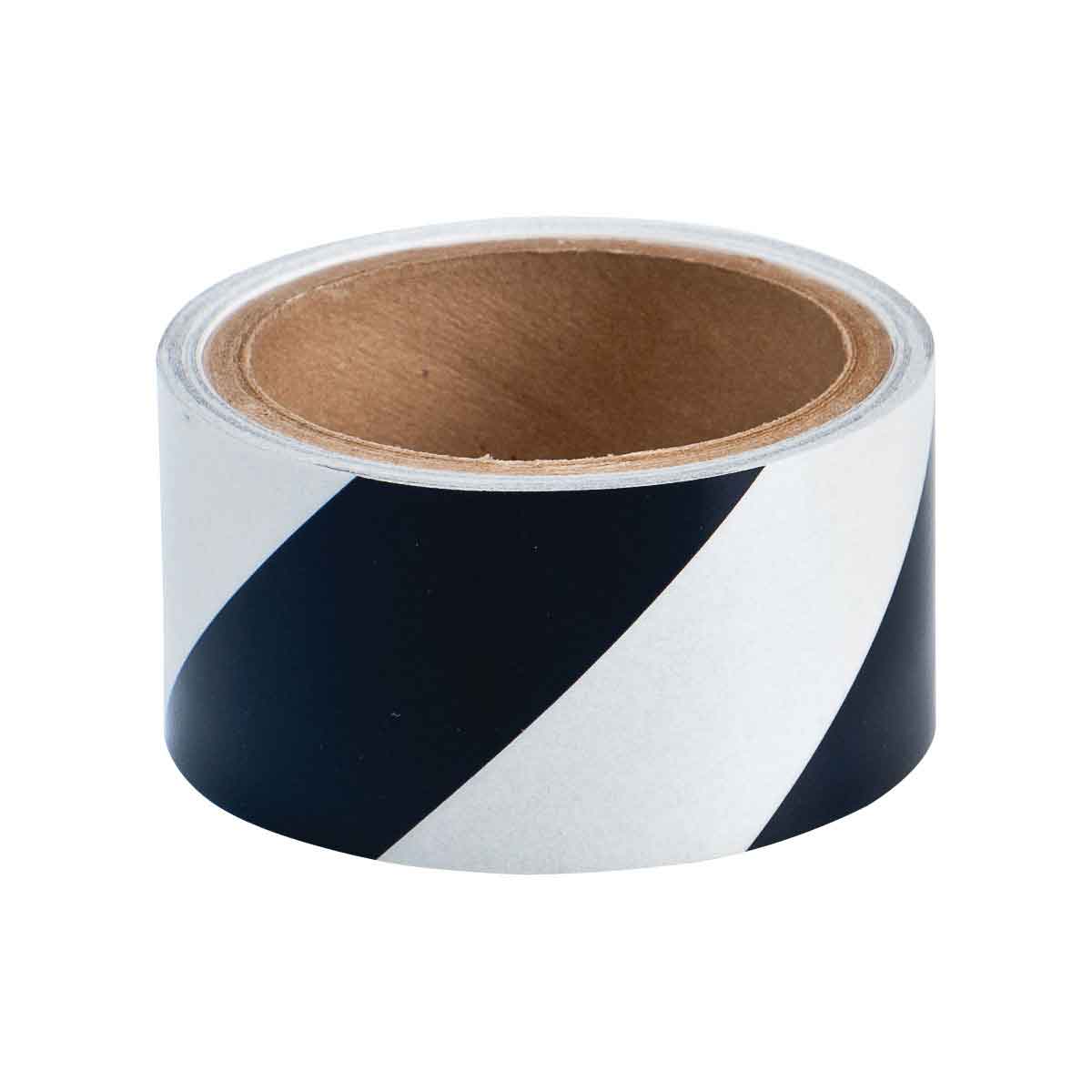 76310 B957 2"X5YDS B/W STRIPED REFLECTIVE TAPE