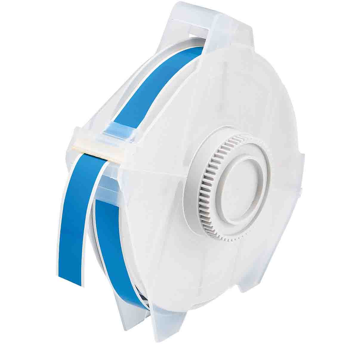 76609 Label Polyester 0.5in x 100ft LT BU