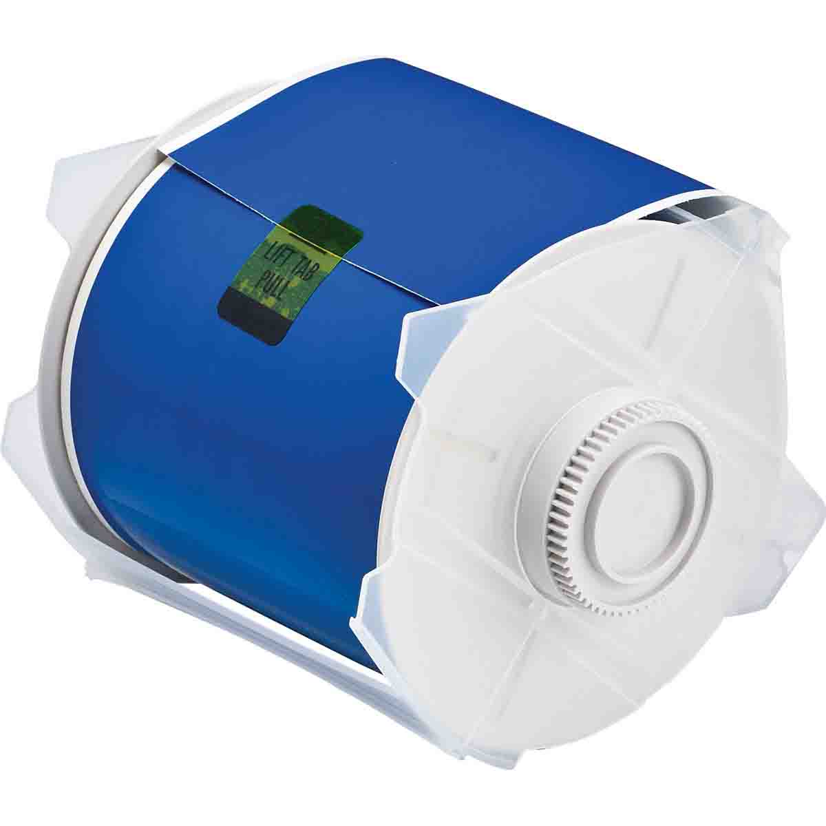76627 Label Polyester 4in x 100ft BL
