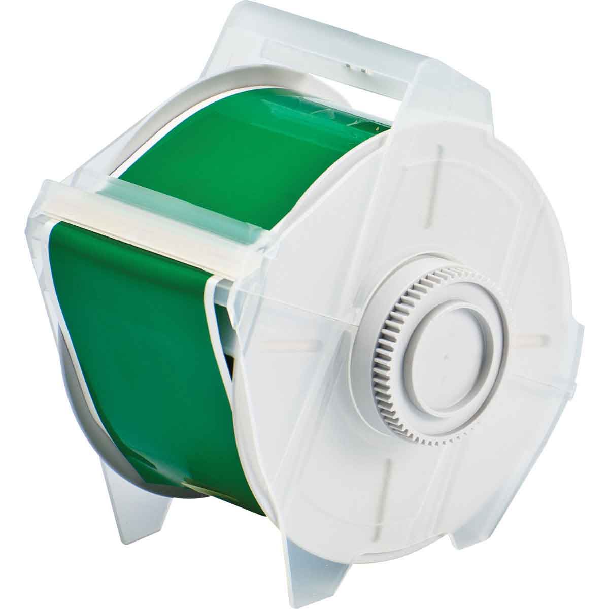 76640 Label Polyester 2.25in x 100ft GN