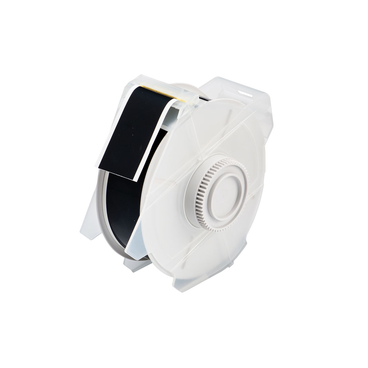 76649 Label Polyester 1.125in x 100ft BK