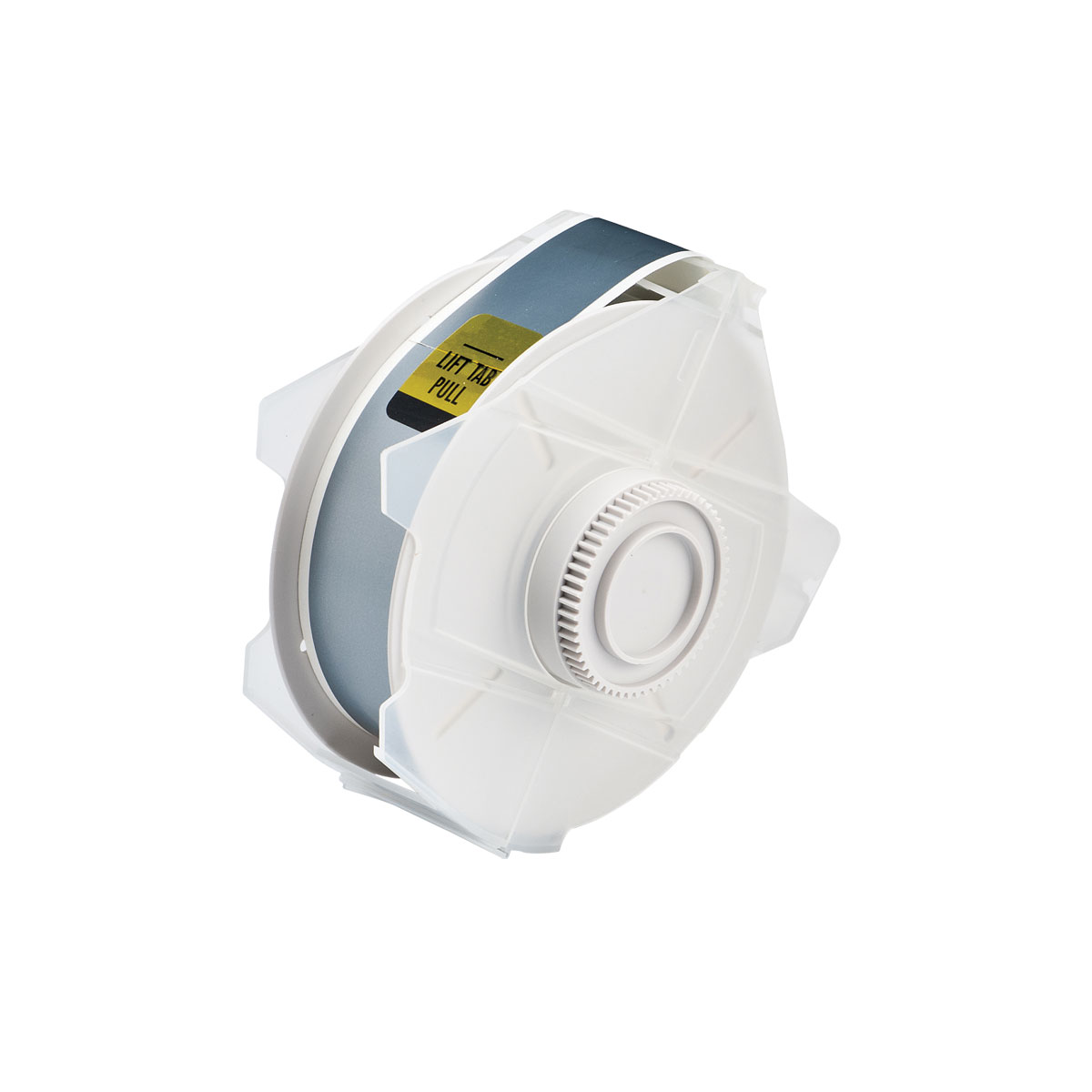 76653 Label Polyester 1.125in x 100ft GY
