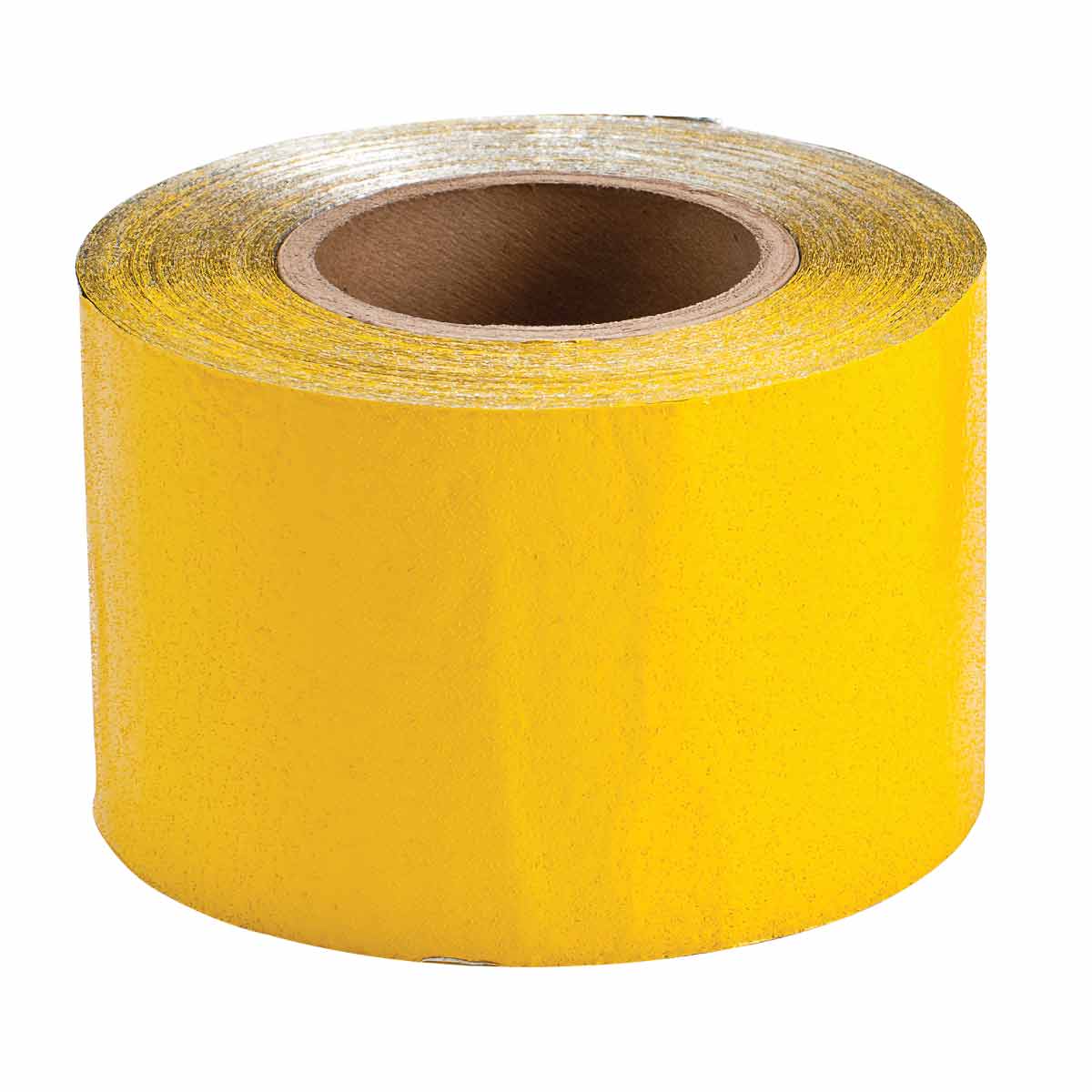 Tapco 045-00151 Temporary Construction Reflective Striping Tape Yellow 50 yds Length x 4 Width 