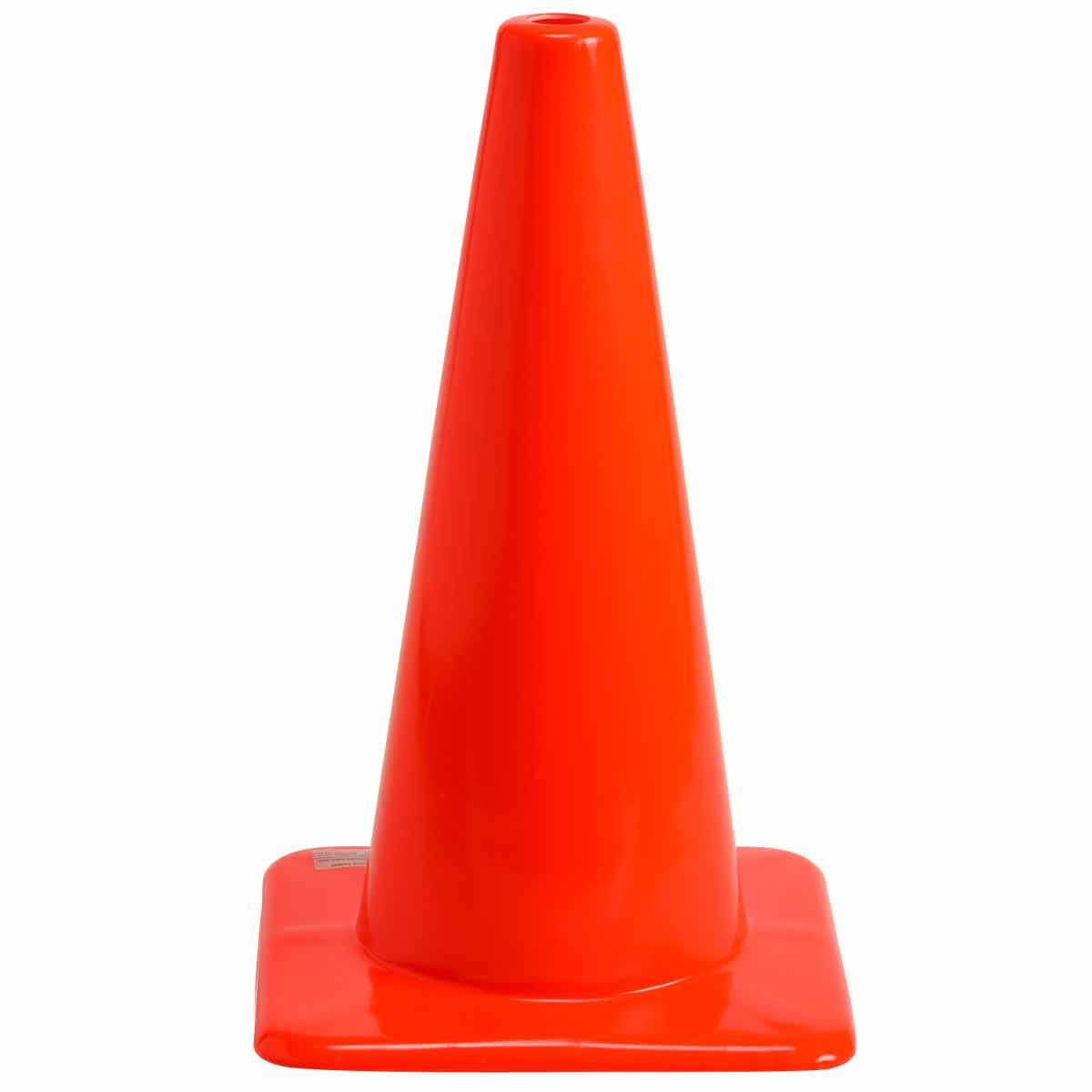 80111 TRAFFIC CONE ORANGE VINYL 18"