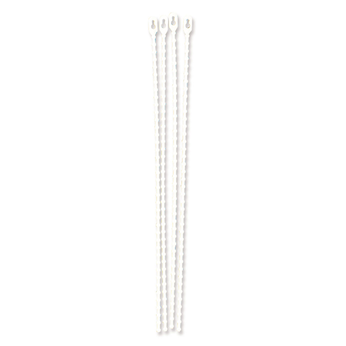 81761 REUSABLE BEADED TIES 8 INCHES LONG