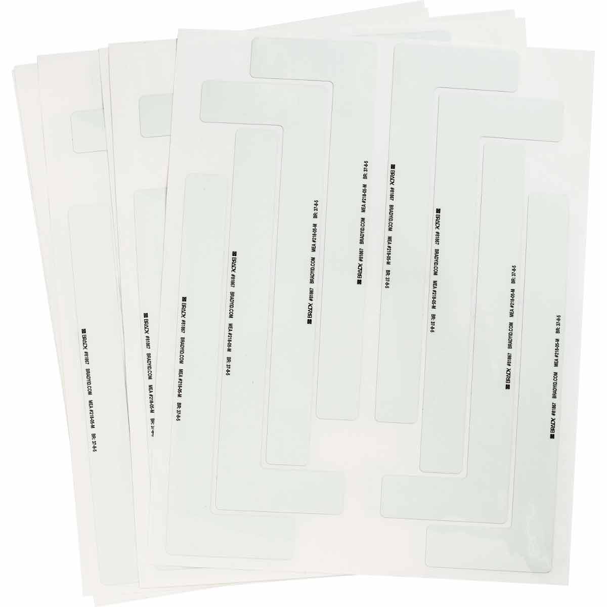 81867 NYC 9X3 L-STAIR MARKERS 56/PK UL1994