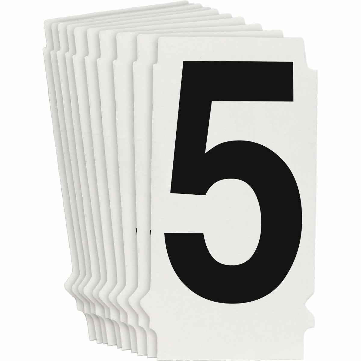8205P-5 QA 8205 Series B302 1.5" Lbl, 5 BK 10PK