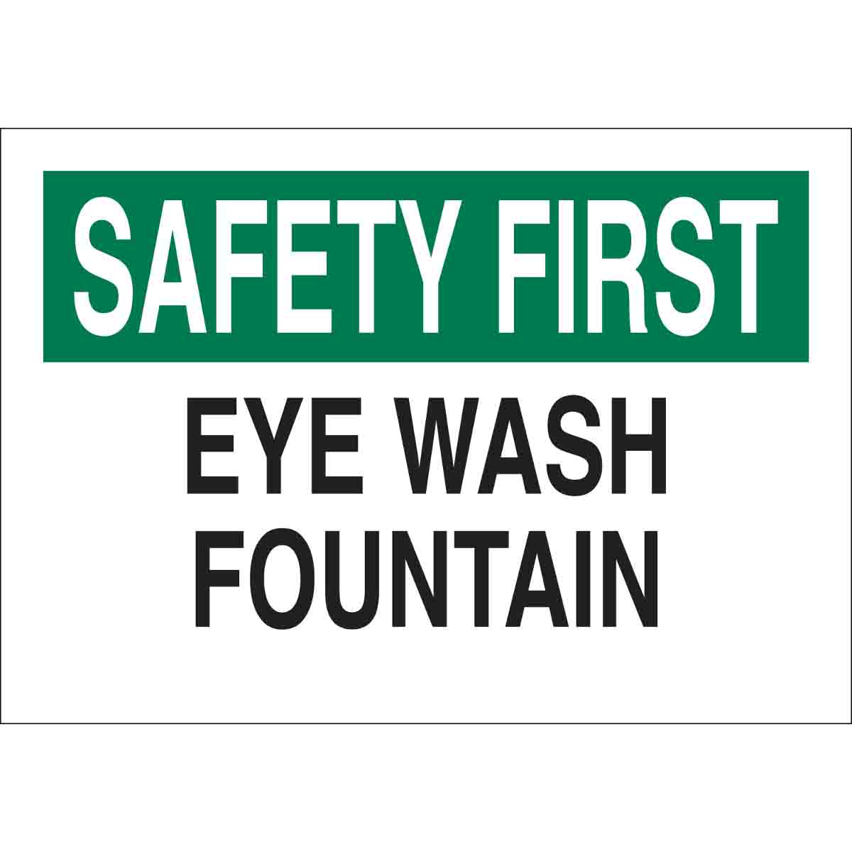 85322 B302-10X14-WK-O-SAF-EYE WASH FOUNTAIN