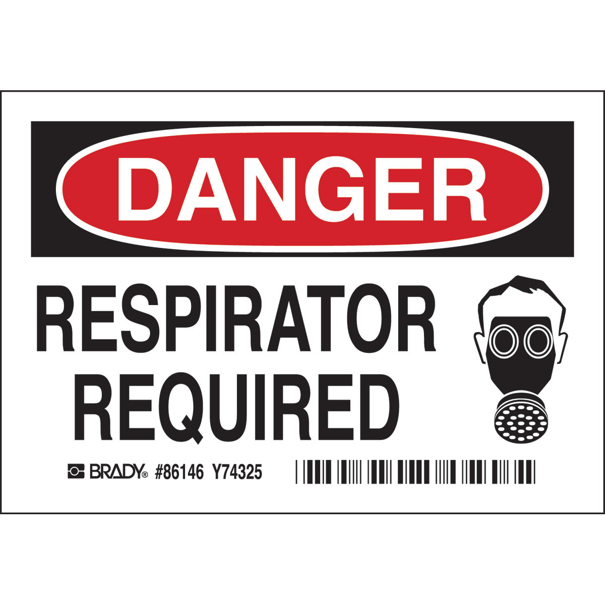 86146 B302-3.5X5-WK-O-5/PK-DAN-RESPIRATOR REQ