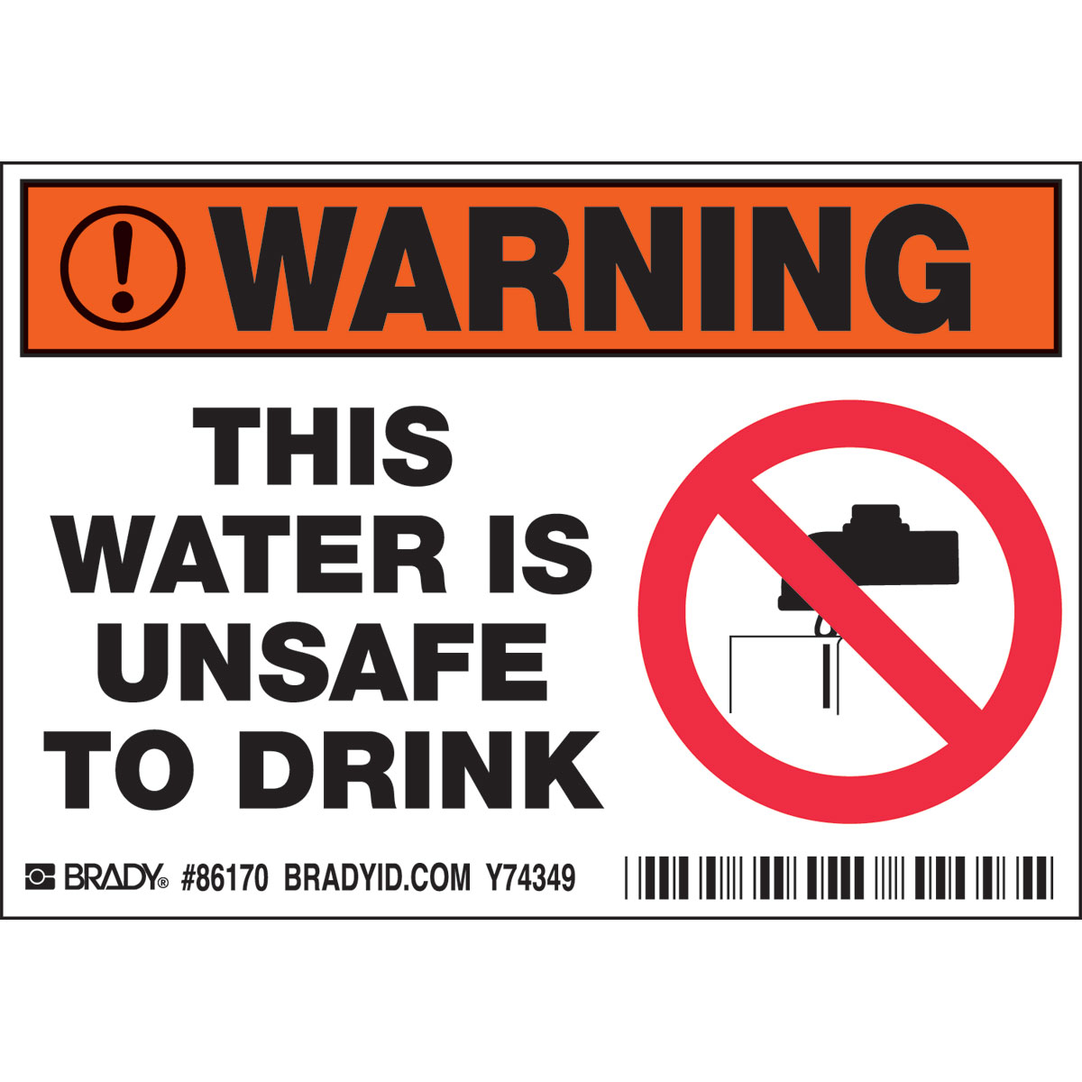 86170 B302-3.5X5-WO-O-5/PK-WRNG.THIS WATER