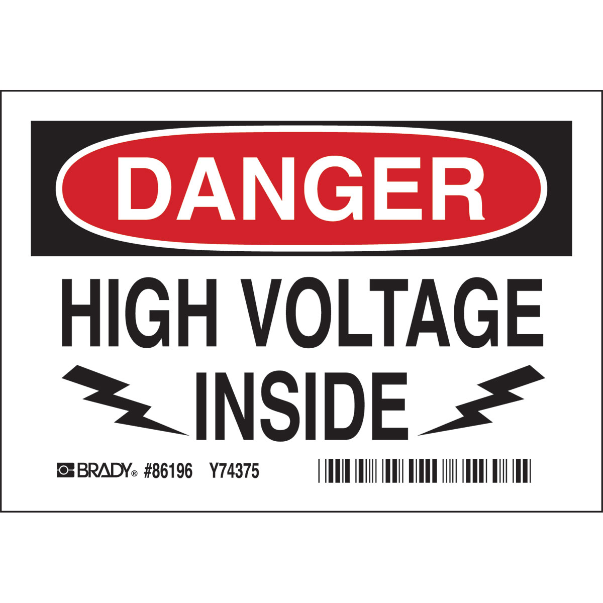 86196 B302-3.5X5-WG-O-5/PK-DNGR.HIGH