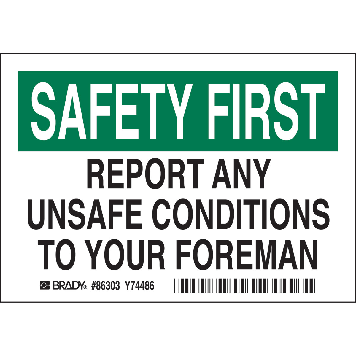 86303 B302-3.5X5-WG-O-5/PK-SAF-REPORT ANY UNS