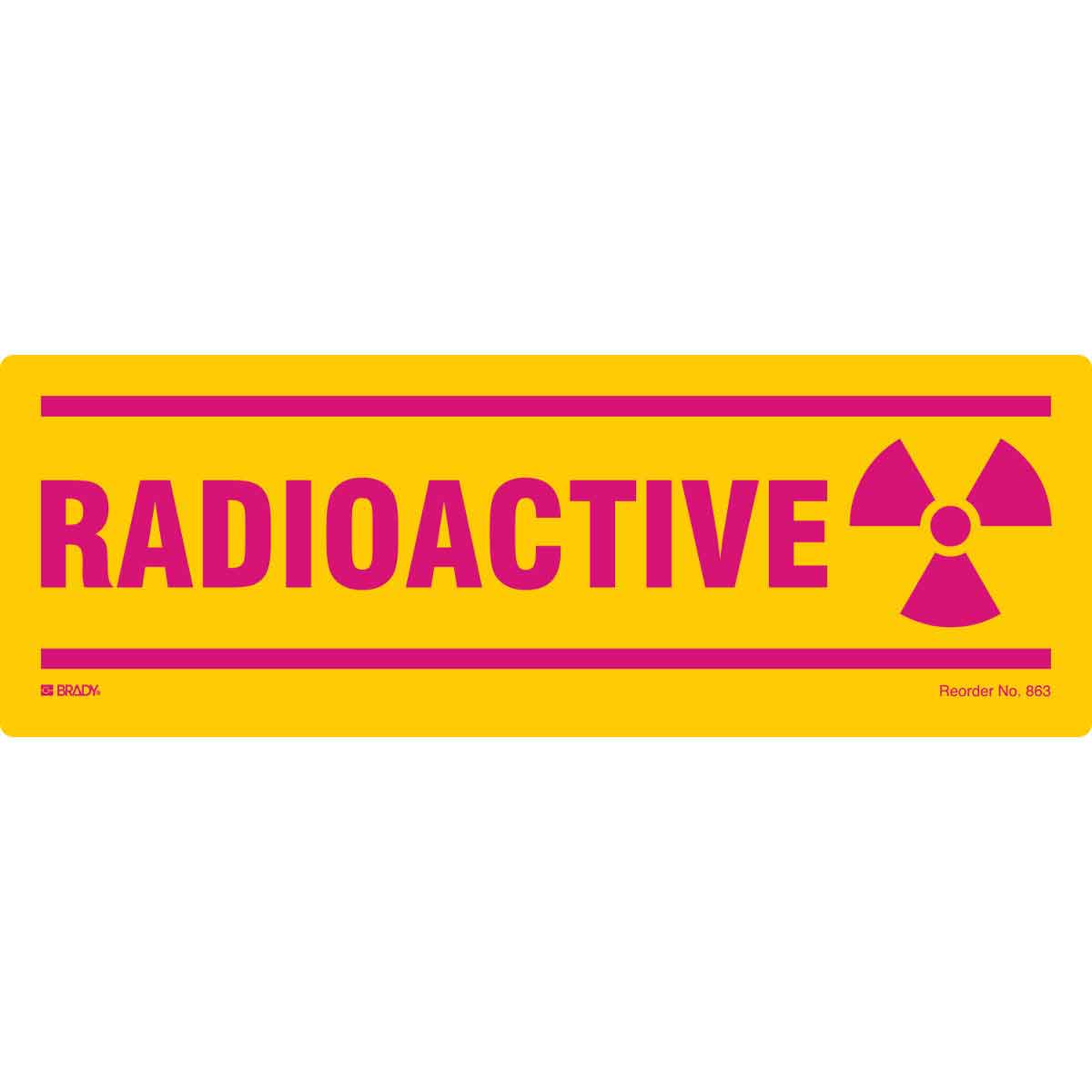 863LS B-235 3.5X10 100/PK RADIOACTIVE