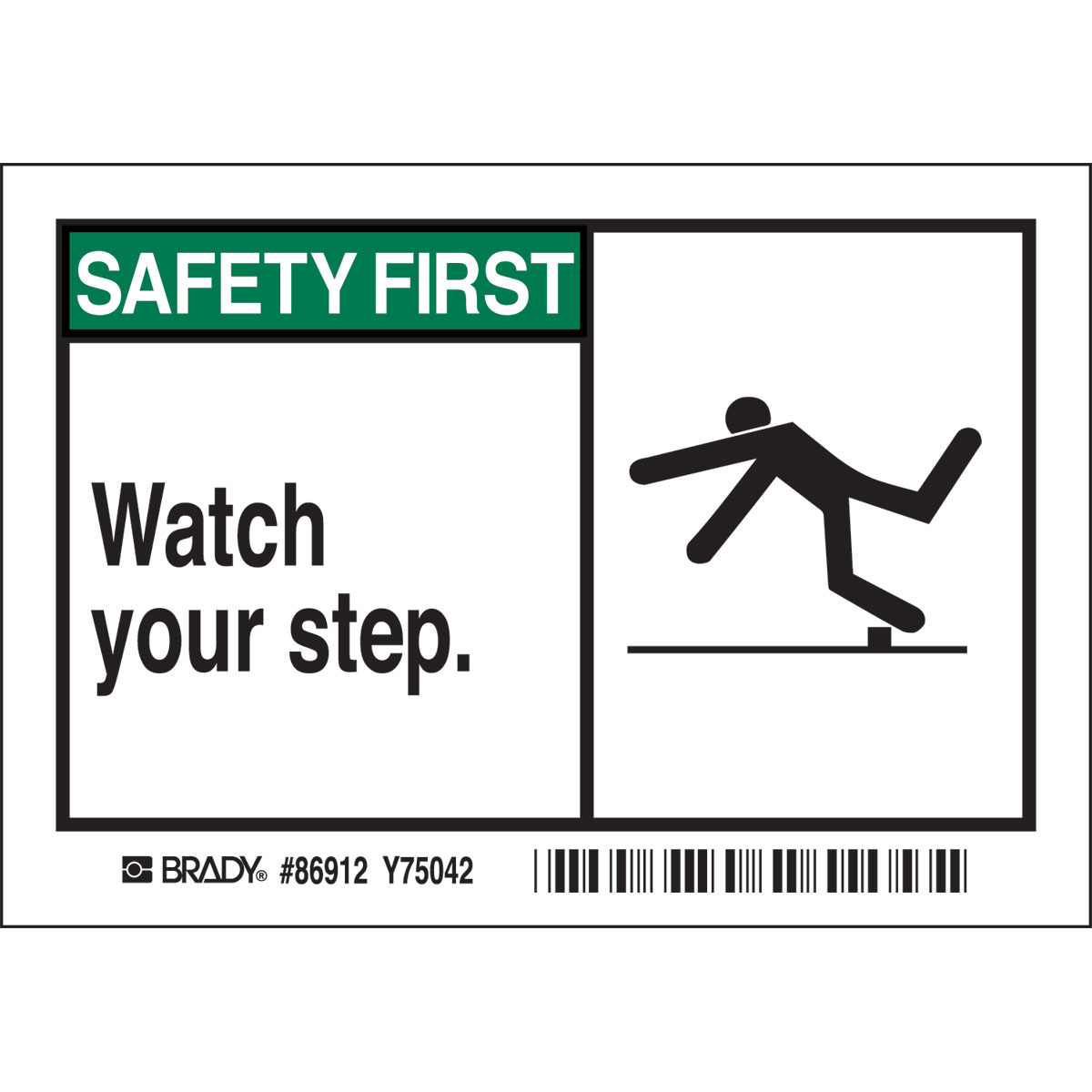 86912 EQUIPMENT/OEM LABELS