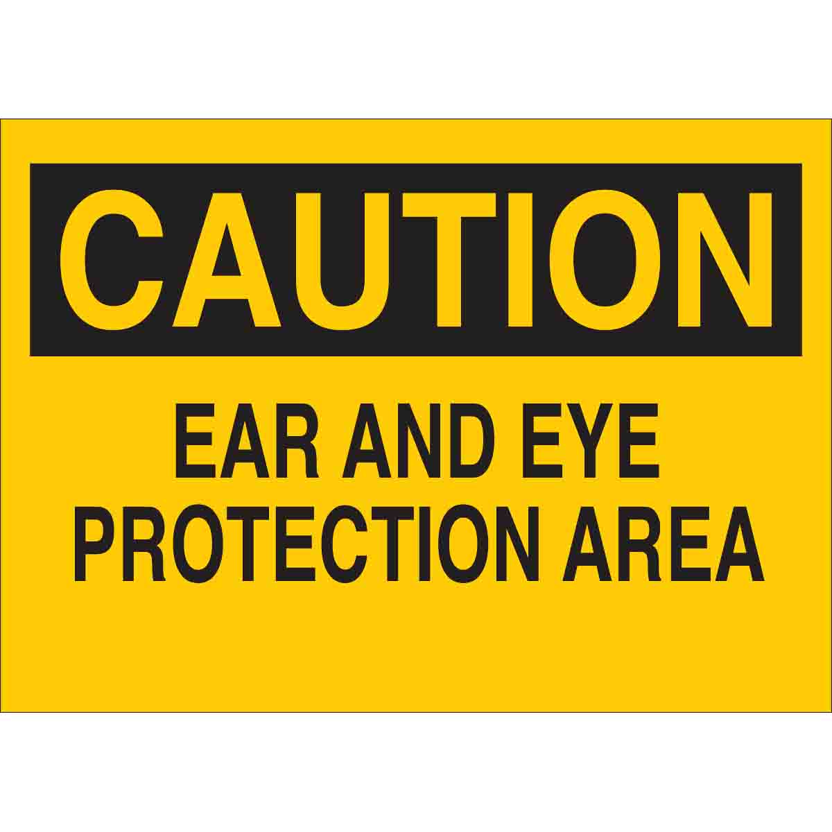 88544 B302-10X14-YK-O-CAU-EAR AND EYE PROTECT
